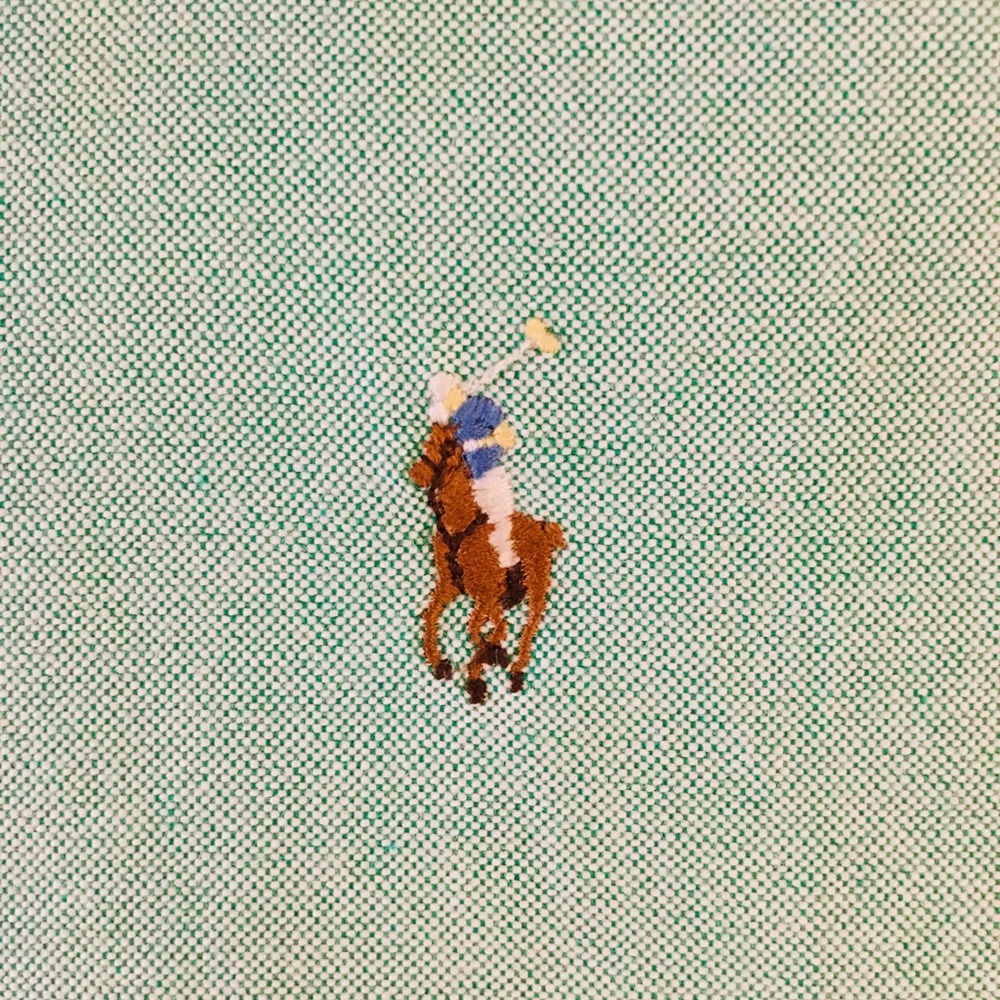COPY - COPY - POLO Custom fit Oxford shirt Size S